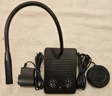 Window Speaker Intercom System,Dual Way Anti-Interference Intercommunication Mic