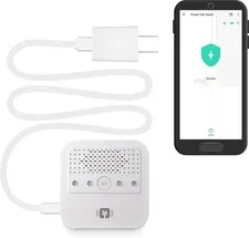 Remote Power Outage Alert with 110 dB Alarm - Wireless Monitoring with App