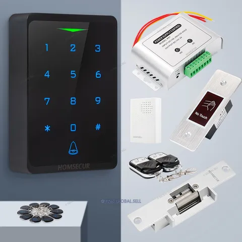 HOMSECUR APP WIFI Password Access Control Set NC Strike Lock