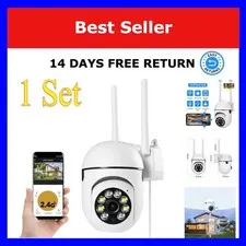 8MP WiFi PTZ Security Camera 4X Zoom Two-Way Audio Night Vision