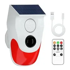  Outdoor Solar Human Body Detection Sensor with Telecoman5854