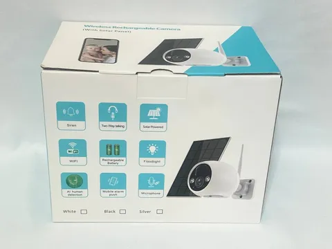 Solar Panel Security Camera Motion Detect WiFi Wireless Night Vision Waterproof