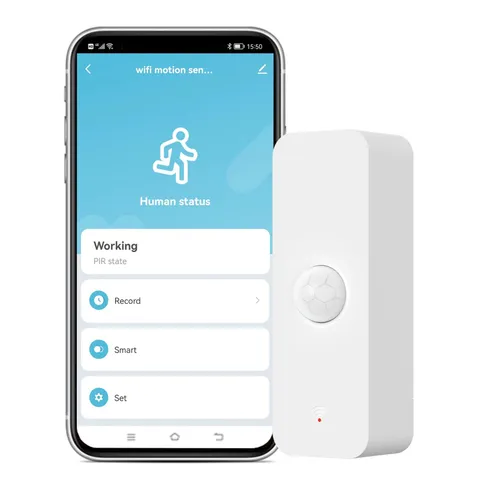 Smart PIR Motion Sensor: WiFi Motion Detector with App Notification Alerts, W...