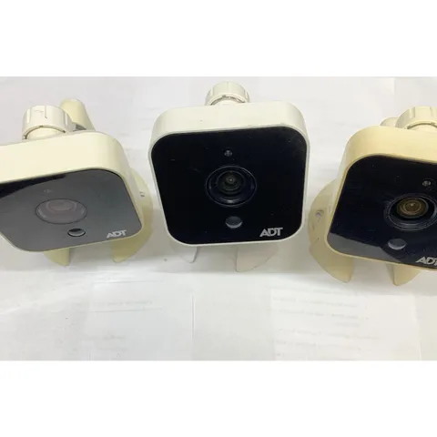 LOT of 3 x ADT Pulse OC835-V3 HD Camera. Untested For Parts Only. No Cord