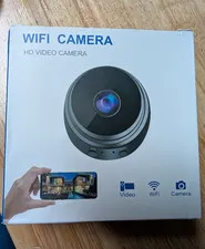 WiFi Camera HD Wireless Wi-Fi IP Indoor Surveillance Camera Black USB 16:9