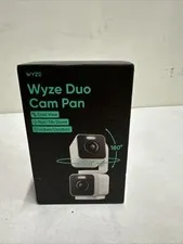 Wyze Duo Cam Pan Wired Dual Pan Tilt Color Night Vision Camera New Sealed