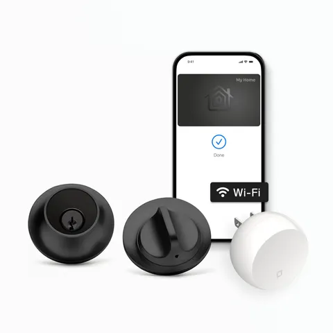 Level Lock+ WiFi Deadbolt Smart Lock - World's Smallest Lock Plus Apple Home Key