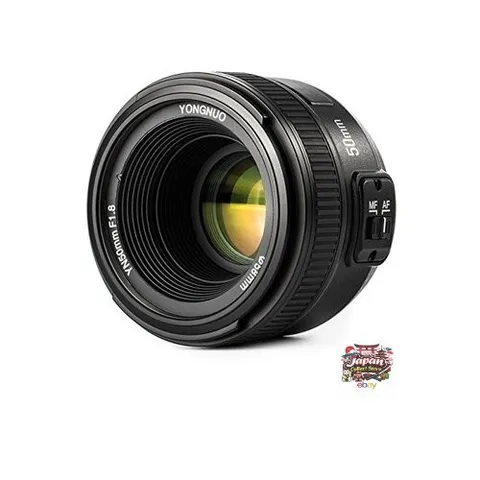 YONGNUO Nikon YN50mm F1.8N Prime Lens for Nikon F-Mount Full-Frame Cameras