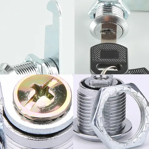 Cabinet Locks Security Lock Locker 2 Key 16/20/25/30mm Classic Security Alloy