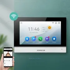 HOMSECUR Touch Screen Indoor Monitor For Smart WIFI Video Intercom System