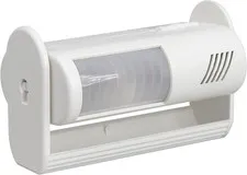 Wireless PIR Motion Sensor Alarm, 26 Ft Detection Range, 80dB Alert or Chime, Ad