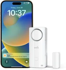 4-In-1 Wireless Door Window Contact Sensor for Alarm System and Smart Home Autom