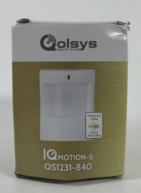 Brand New Qolsys QS1231-840 IQ Wireless PIR Motion Sensor, Interlogix Compatible