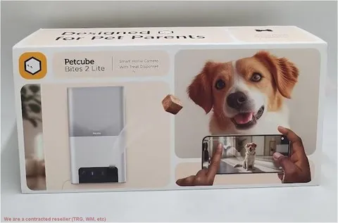 Petcube Bites 2 Lite Pet Monitoring Camera with Phone App and Treat Dispenser