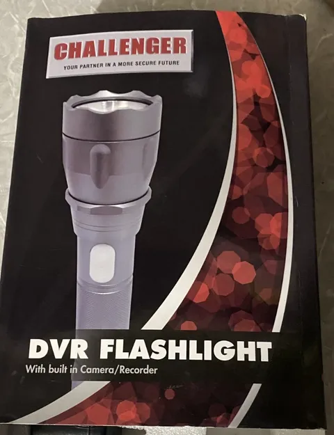 CHALLENGER DVR FLASHLIGHT *NOT WORKING-PARTS! M088
