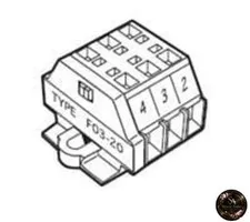 Omron F03-20 Terminal Block