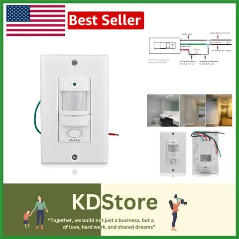 BS033C 110V Motion Sensor Light Switch