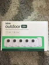 Blink - Outdoor 2K+ Wireless Smart Security Camera, 2K video, Two-way audio