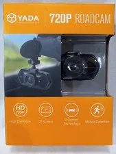 YADA 720P Dash Road Camera, 120-Degree Wide Angle Lens, G-Sensor 4GB SD Card New