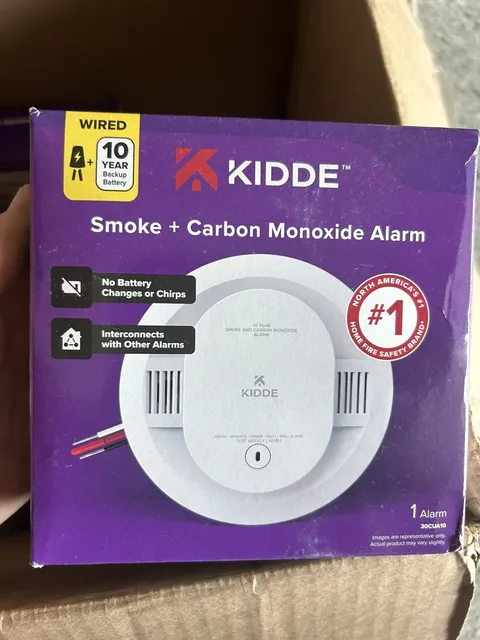 Kidde Smoke and Carbon Monoxide Detector with Interconnected Alarm (BRAND NEW)