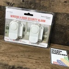 New Vibe e-ssentials Window & Door Security Alarm Simple Install 2-pack