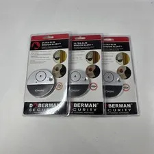 DOBERMAN SECURITY ULTRA-SLIM WINDOW ALERT SE-0106 LOT OF 3 UNITS NEW SEALED