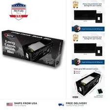 BCW Long Comic Book Bin - 2 Pack | Heavy Duty Comic Book Storage Box | Stacka...