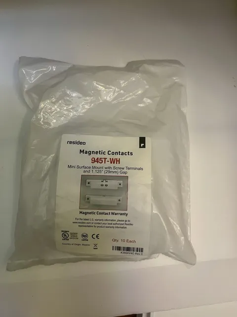 Resideo 945T-WH Magnetic Contacts Pack Of 10