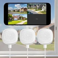 3packs  Window Camera Indoor for Home Security  |2.4G&5GHZ WI-FI |24/7 Recording