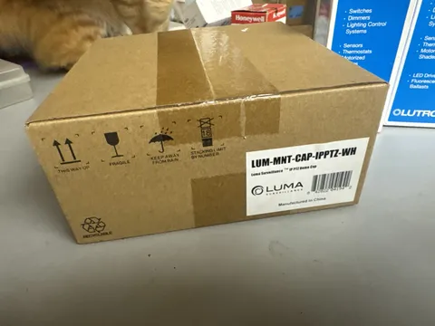Luma Surveillance IP PTZ Dome Cap White - LUM-MNT-CAP-IPPTZ-WH-New, Sealed Box