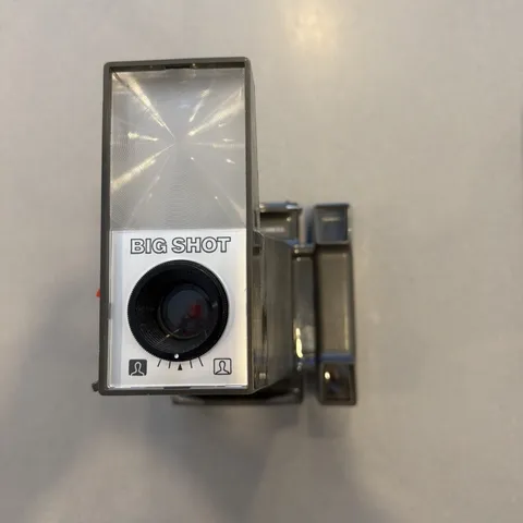 DEFECTIVE Vintage Polaroid Big Shot Land Camera Andy Warhol USA G3D