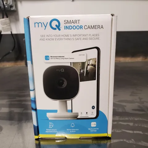 Chamberlain myQ Smart Indoor Home Camera MYQ-C13AXXW Full HD 1080p - White