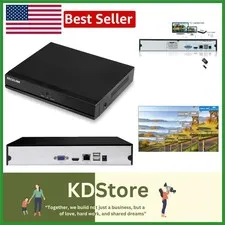 Advanced 10CH Network Video Recorder - Ultra HD, Remote Access & Motion Trigger