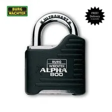 Burg Wachter ALPHA 800 65mm Padlock -Free Postage In Australia