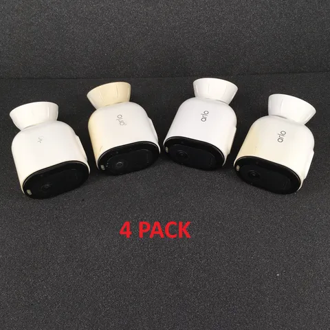 Arlo Pro 5S 2K Security Camera 4 PACK  (SCRATCHED LENSES)