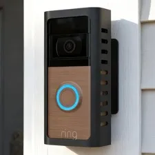 Anti-Theft Doorbell Mount with Adjustable Angle(45-135 Degrees),Upgraded Stee...