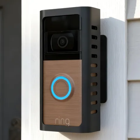 Anti-Theft Doorbell Mount with Adjustable Angle(45-135 Degrees),Upgraded Stee...