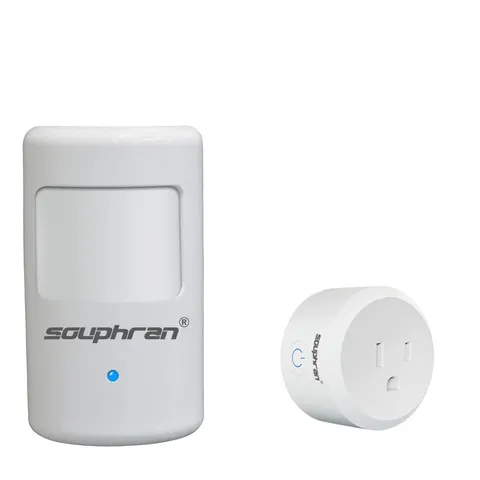 Upgraded Plug-in Motion Activated Light Control, Souphran Wireless Motion Detect