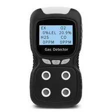 Xla Alert Portable Gas Detector Gas Clip 4 Gas Monitor Meter Tester Analyzer