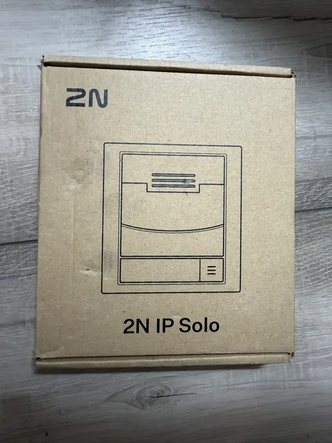 2N IP Solo Intercom System with Camera Surface Mount, Brozen - Open Box