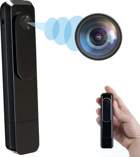 Mini Body Camera 1080P HD Portable Pocket Video Cam Home Security No WiFi