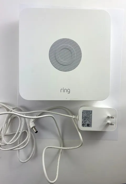 Ring Alarm Base Station US Z Wave+ 4HB1U9-0EN0 Gen 2 W/Power Cable WiFi-Indoor