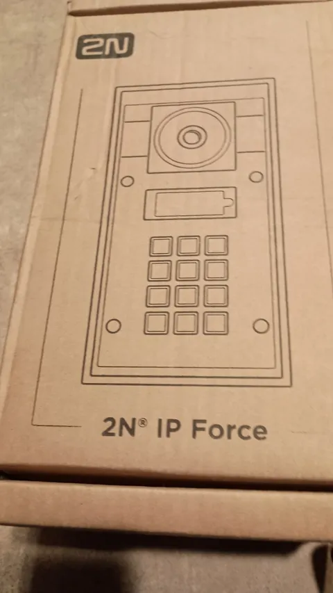 2N IP Force IP/Network Video Intercom Door Entry Unit w/ Camera & Manual
