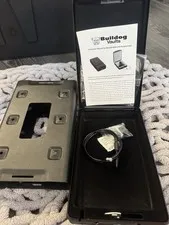 Bulldog Vaults Personal Safe BD1100 BD1150 Steel Security Box w/ Key