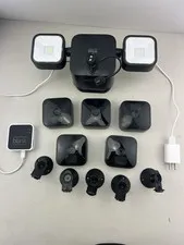 Lot of 5 Blink Outdoor 3rd Gen Cameras & Blink Floodlight TESTED