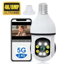 Lightbulb Security Camera 