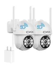 CKK 2K Security Camera Outdoor Corded Power, WiFi Wireless Security Cameras | 2.
