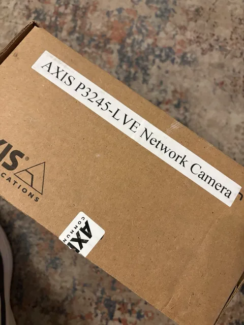 Axis P3225-LVE IP Dome Camera