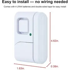Apartment Security System, 120dB Alarms, 12 Pack