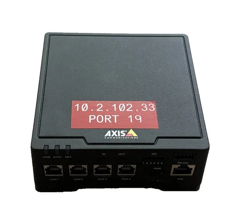 AXIS F44 Main Unit Modular Network Camera Base Unit 0659-0001-01